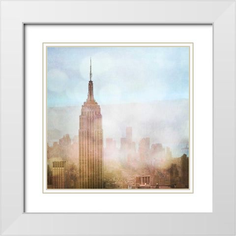 Empire Mom White Modern Wood Framed Art Print with Double Matting by Davis, Ashley