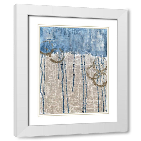 Perfect Day 2 White Modern Wood Framed Art Print with Double Matting by Brown, Denise