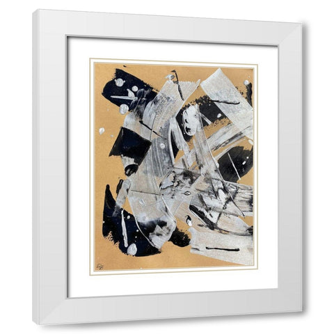 July Afternoon 1 White Modern Wood Framed Art Print with Double Matting by Brown, Denise