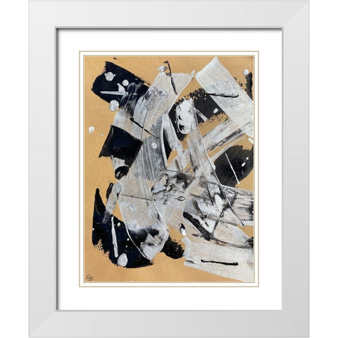 July Afternoon 1 White Modern Wood Framed Art Print with Double Matting by Brown, Denise