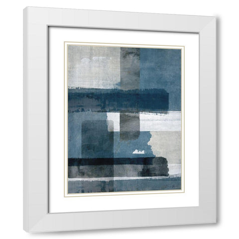 Culture Shock White Modern Wood Framed Art Print with Double Matting by Brown, Denise