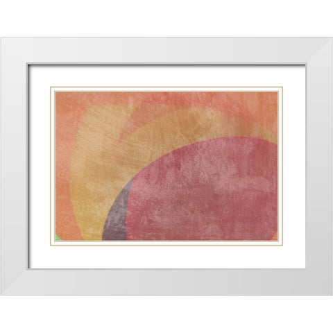 Dream 2 White Modern Wood Framed Art Print with Double Matting by Brown, Denise