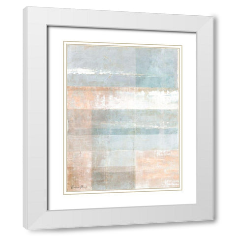 Initiative White Modern Wood Framed Art Print with Double Matting by Brown, Denise