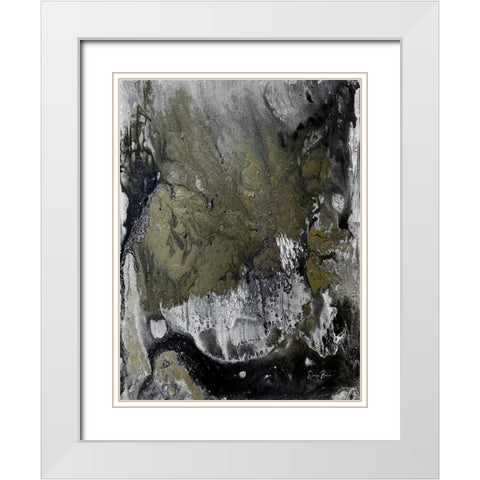 Illustrious Wisdom 2 White Modern Wood Framed Art Print with Double Matting by Brown, Denise