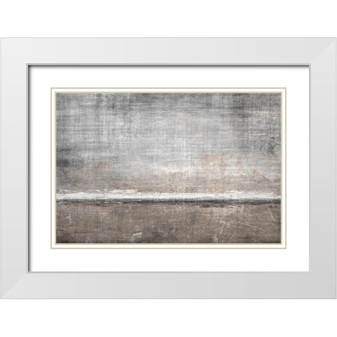 Modern Landscape White Modern Wood Framed Art Print with Double Matting by Brown, Denise