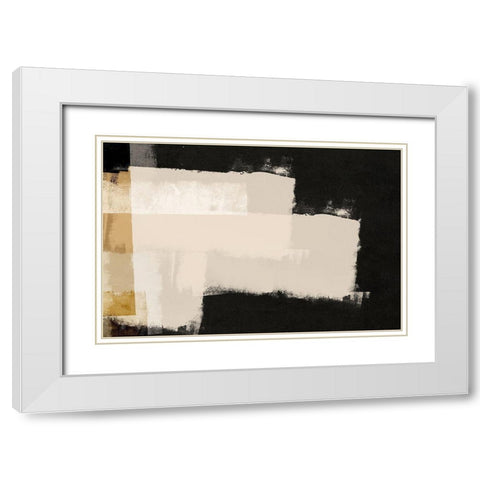 Repositioned 2 White Modern Wood Framed Art Print with Double Matting by Brown, Denise