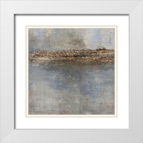 Watch White Modern Wood Framed Art Print with Double Matting by Brown, Denise