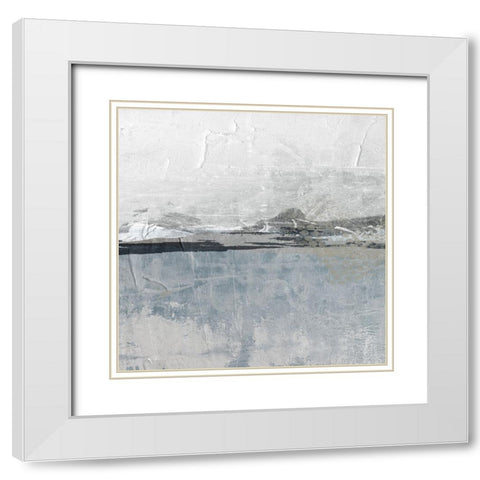 Poetic Purpose 1 White Modern Wood Framed Art Print with Double Matting by Brown, Denise