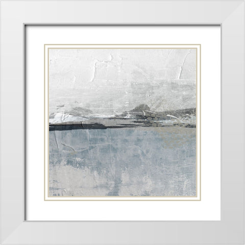 Poetic Purpose 1 White Modern Wood Framed Art Print with Double Matting by Brown, Denise