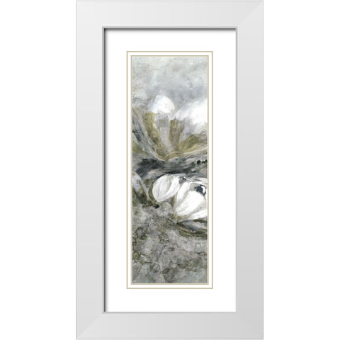Urban Growth 1 White Modern Wood Framed Art Print with Double Matting by Charest, Doris