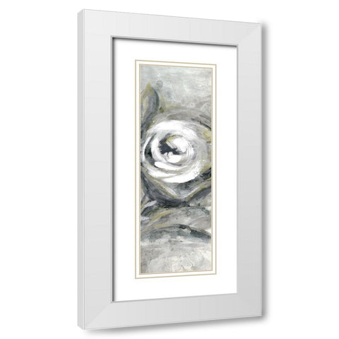 Urban Growth 3 White Modern Wood Framed Art Print with Double Matting by Charest, Doris