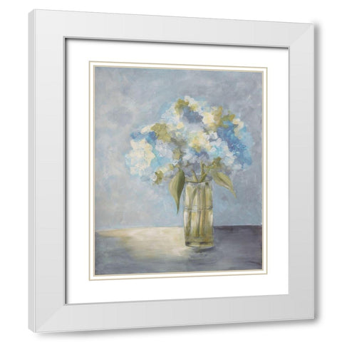 Daydreaming of Summer White Modern Wood Framed Art Print with Double Matting by Charest, Doris