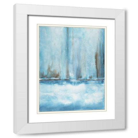 Breakthrough 2 White Modern Wood Framed Art Print with Double Matting by Charest, Doris