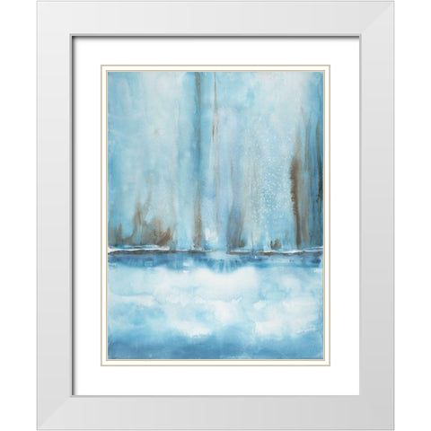 Breakthrough 2 White Modern Wood Framed Art Print with Double Matting by Charest, Doris