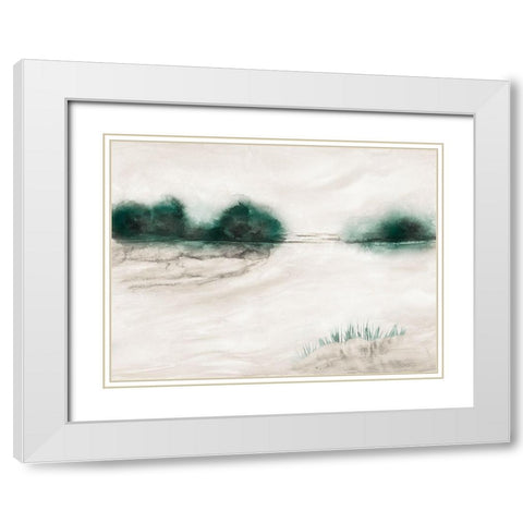 Spring Storms 1 White Modern Wood Framed Art Print with Double Matting by Charest, Doris