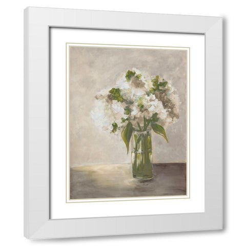 Rustic Daydreaming White Modern Wood Framed Art Print with Double Matting by Charest, Doris