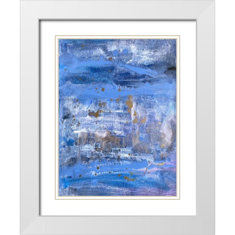 Inverse Energy 1 White Modern Wood Framed Art Print with Double Matting by Charest, Doris