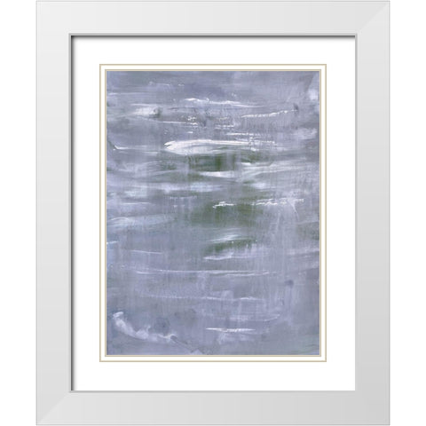 Birth Of Dreams 1 White Modern Wood Framed Art Print with Double Matting by Charest, Doris