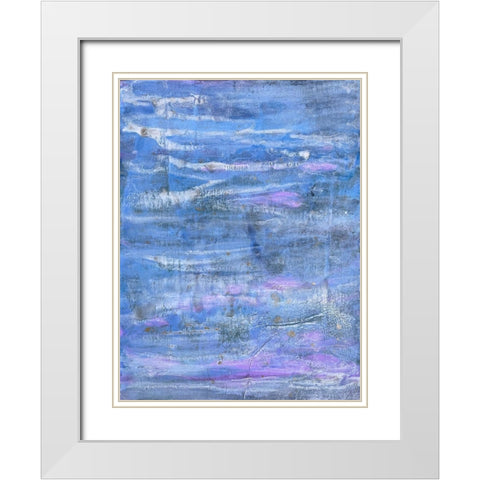 Interior Matter 1 White Modern Wood Framed Art Print with Double Matting by Charest, Doris