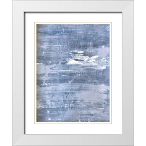 Mystical Content 1 White Modern Wood Framed Art Print with Double Matting by Charest, Doris