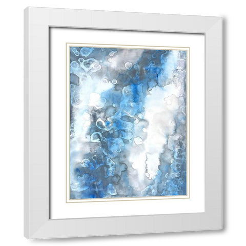 Masked Prediction 1 White Modern Wood Framed Art Print with Double Matting by Charest, Doris
