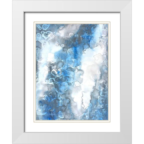 Masked Prediction 1 White Modern Wood Framed Art Print with Double Matting by Charest, Doris