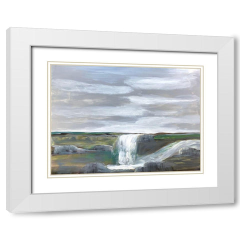 Viewed Variations 1 White Modern Wood Framed Art Print with Double Matting by Charest, Doris