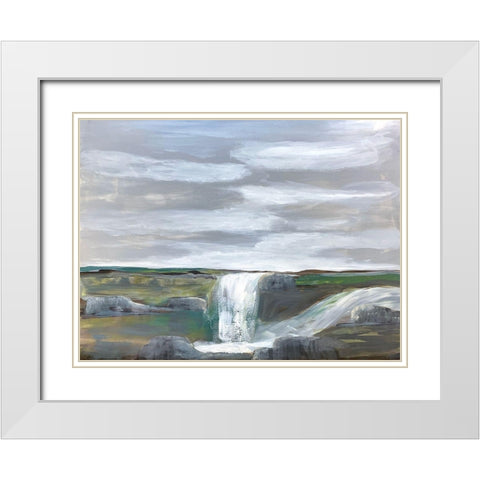 Viewed Variations 1 White Modern Wood Framed Art Print with Double Matting by Charest, Doris