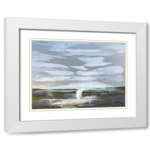 Viewed Variations 2 White Modern Wood Framed Art Print with Double Matting by Charest, Doris