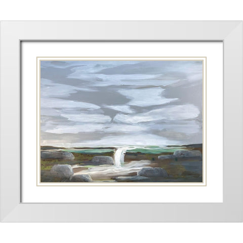 Viewed Variations 2 White Modern Wood Framed Art Print with Double Matting by Charest, Doris