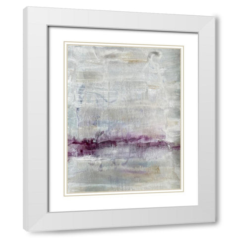 Bewildered Audience White Modern Wood Framed Art Print with Double Matting by Charest, Doris