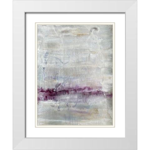 Bewildered Audience White Modern Wood Framed Art Print with Double Matting by Charest, Doris