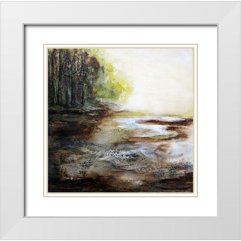 Early Spring 2020 White Modern Wood Framed Art Print with Double Matting by Charest, Doris