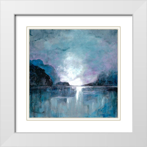 Cavernous Wonder 1 White Modern Wood Framed Art Print with Double Matting by Charest, Doris