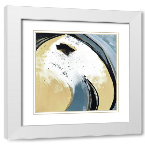 Absentminded Emotion 2 White Modern Wood Framed Art Print with Double Matting by Charest, Doris