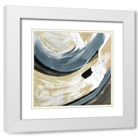 Absentminded Emotion 3 White Modern Wood Framed Art Print with Double Matting by Charest, Doris
