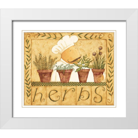 Heabs White Modern Wood Framed Art Print with Double Matting by DiPaolo, Dan