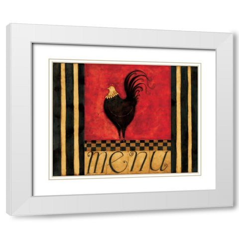 Food White Modern Wood Framed Art Print with Double Matting by DiPaolo, Dan