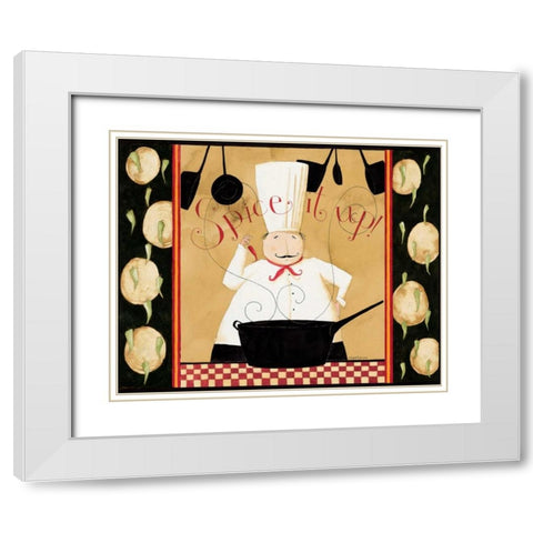 Spices 2 White Modern Wood Framed Art Print with Double Matting by DiPaolo, Dan