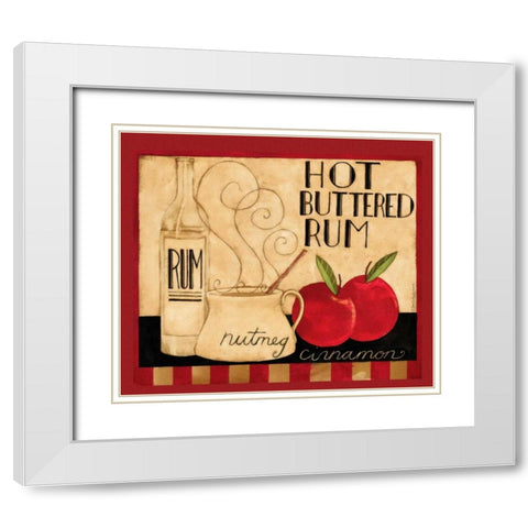 Hot White Modern Wood Framed Art Print with Double Matting by DiPaolo, Dan