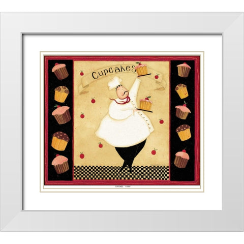 Sweet All Over White Modern Wood Framed Art Print with Double Matting by DiPaolo, Dan
