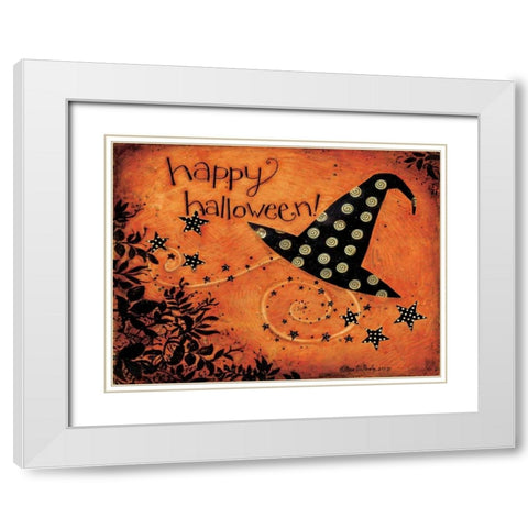 Hot Hat White Modern Wood Framed Art Print with Double Matting by DiPaolo, Dan