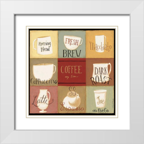 All Styles White Modern Wood Framed Art Print with Double Matting by DiPaolo, Dan