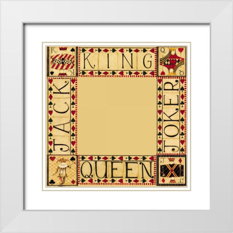 Entertainment White Modern Wood Framed Art Print with Double Matting by DiPaolo, Dan