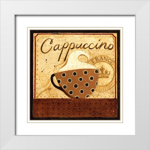 Make It To Go White Modern Wood Framed Art Print with Double Matting by DiPaolo, Dan