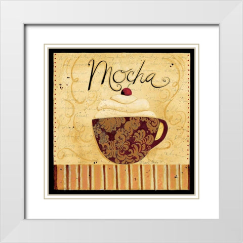 Special Mocha White Modern Wood Framed Art Print with Double Matting by DiPaolo, Dan