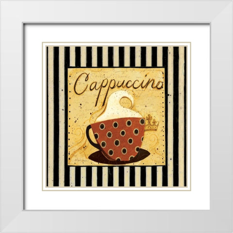 Start Your Mornings Right White Modern Wood Framed Art Print with Double Matting by DiPaolo, Dan