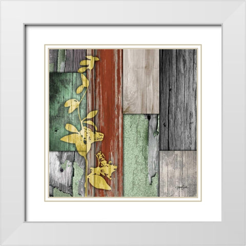 Urban Retreat 1 White Modern Wood Framed Art Print with Double Matting by Stimson, Diane