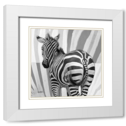IntoThe Wild 3 White Modern Wood Framed Art Print with Double Matting by Stimson, Diane