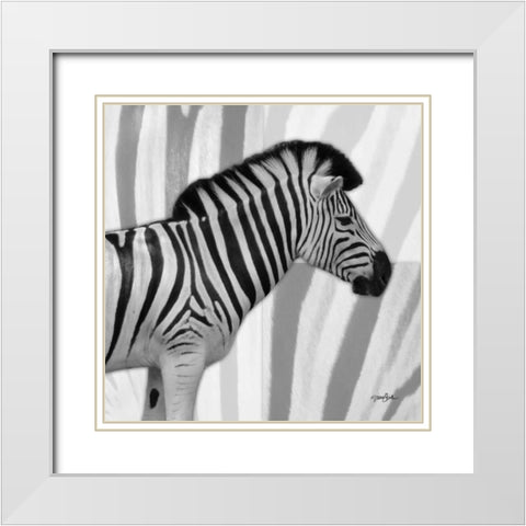 IntoThe Wild 4 White Modern Wood Framed Art Print with Double Matting by Stimson, Diane